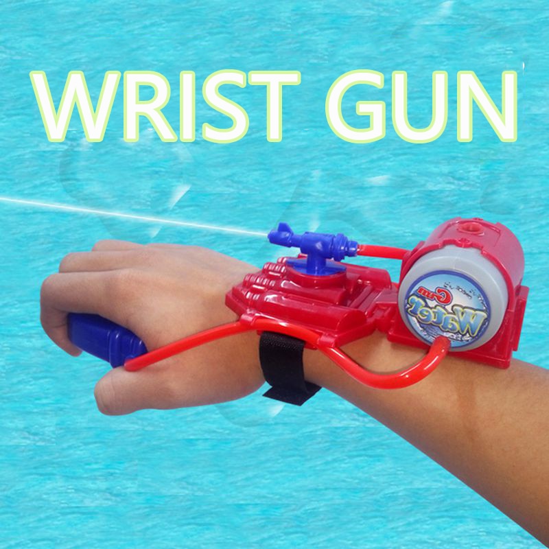Creative Wrist-style Water Toys Summer Children's Play Water Toys Beach Parent-child Interaction Mini Hand-held Water Gun - LJ Enterprise