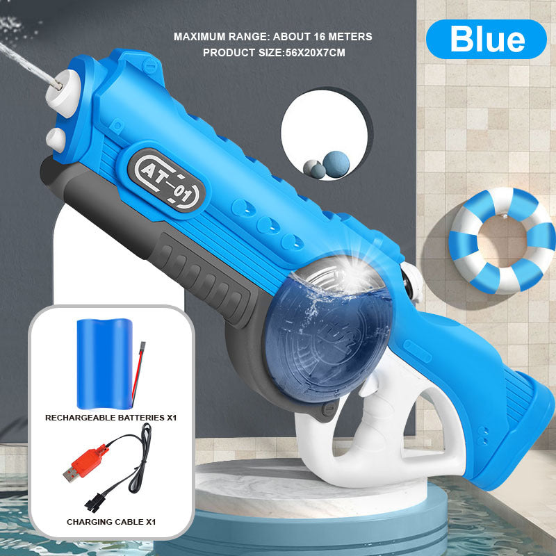 Automatic Suction Water Gun Full Toy Electric - LJ Enterprise