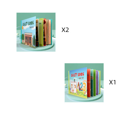 Children's Educational Wooden Books To Read