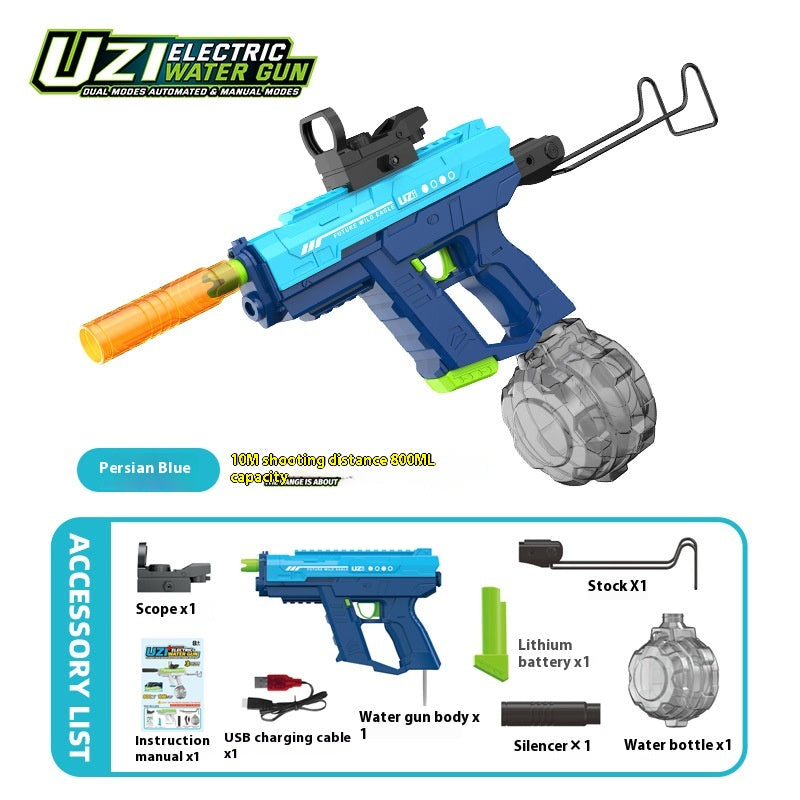 UZI Electric Continuous Hair Water Absorption Linkage Large Capacity Water Gun - LJ Enterprise