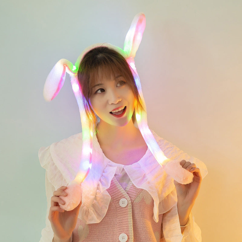 Rabbit ear plush toy