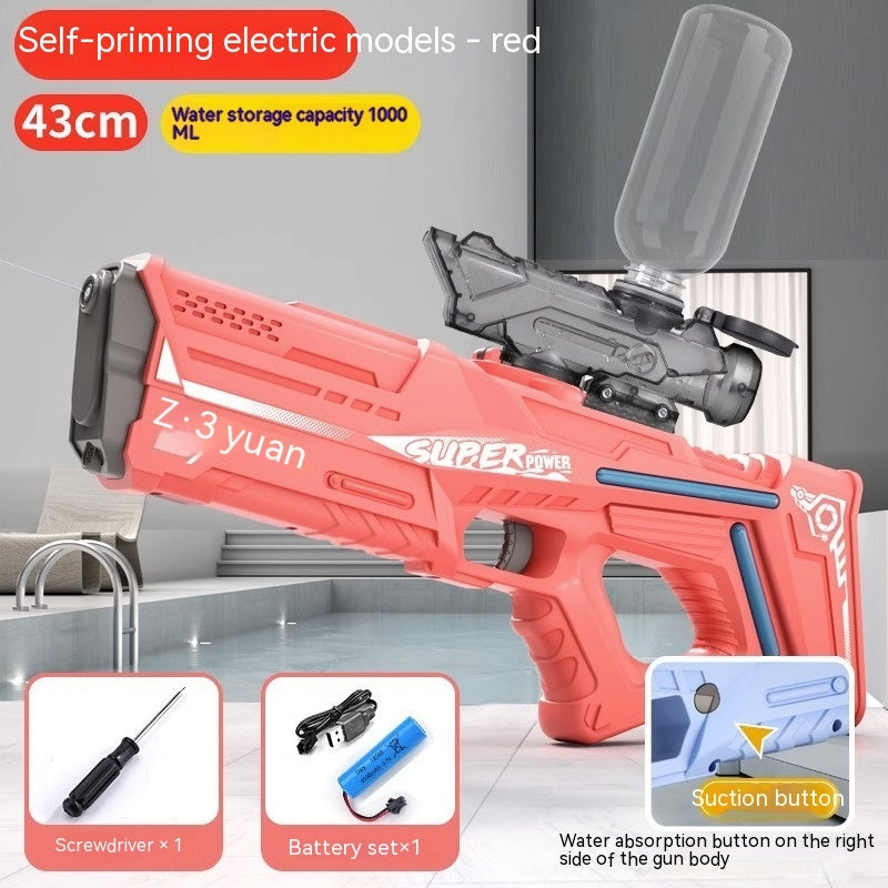 Children's Large Automatic Electric Water Suction Gun Toy - LJ Enterprise