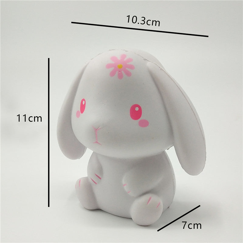 Cute bunny foam toy