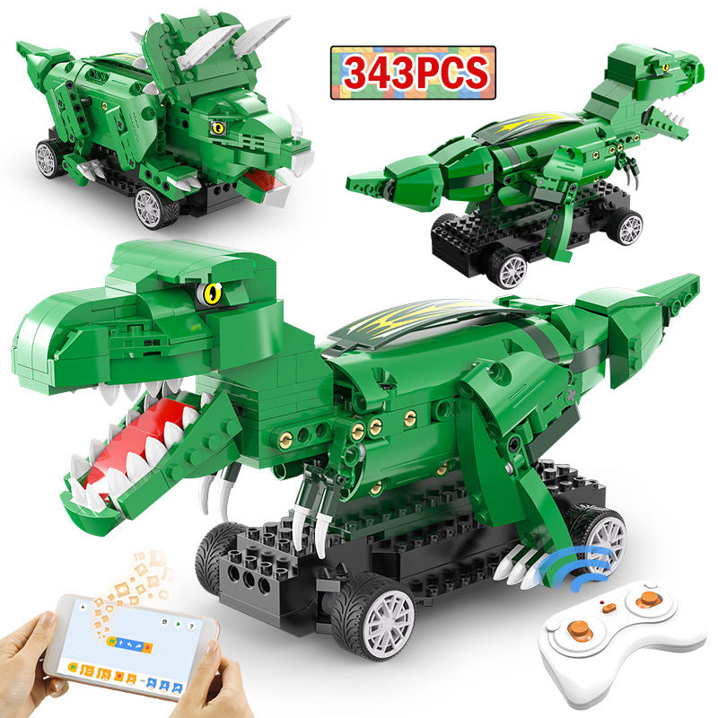 Assembled Building Blocks Programmable Remote Control Toy