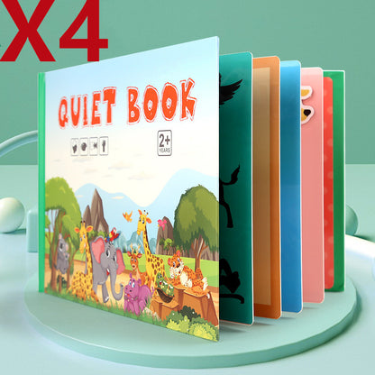 Children's Educational Wooden Books To Read