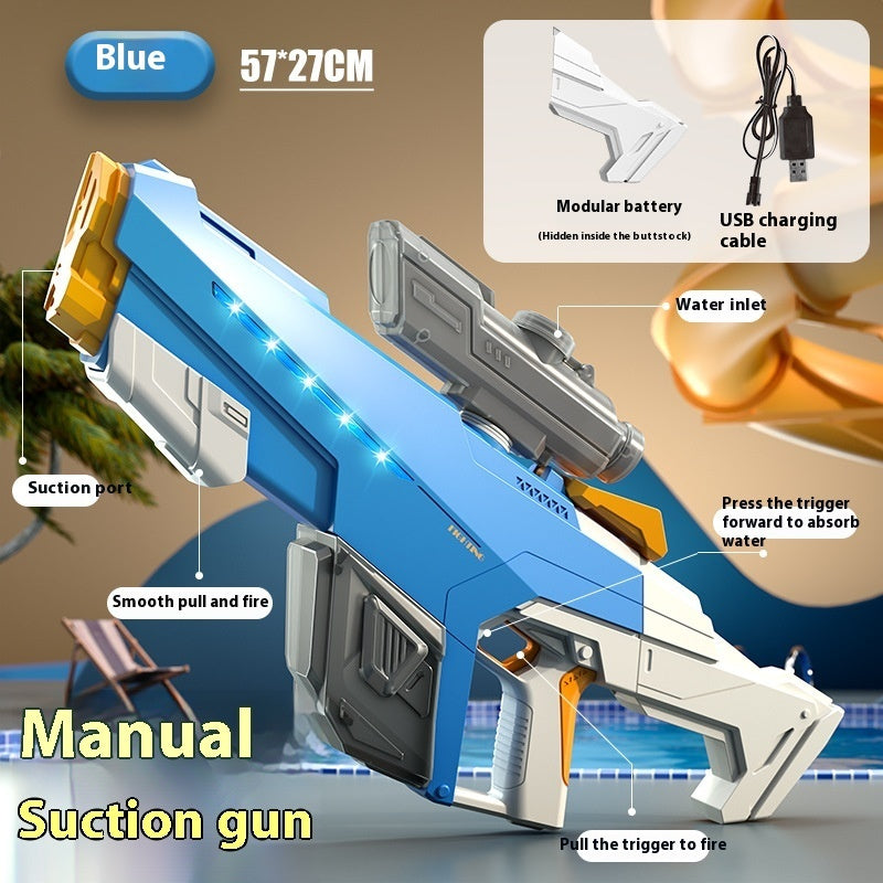 AMT Water Gun Toy One-click       Long Range Water Gun - LJ Enterprise