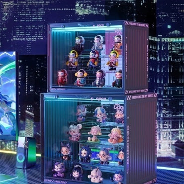 Large-capacity Acrylic Storage Display Rack, Transparent Dustproof Display Case For Action Figures And Collectibles