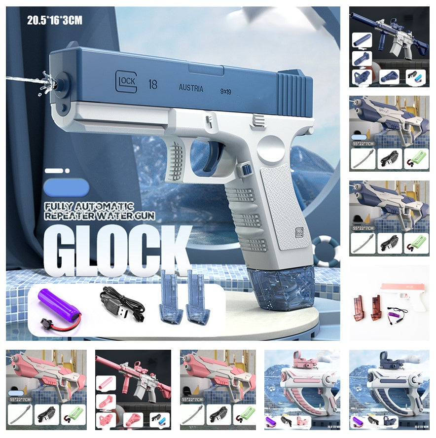 Space Electric Continuous Fire Water Gun Toys - LJ Enterprise