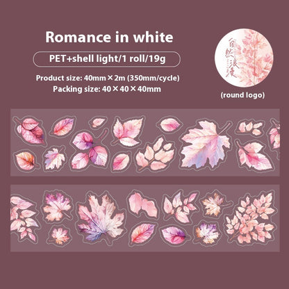 Deciduous Poetry Series Hand Account DIY Decorative Stickers