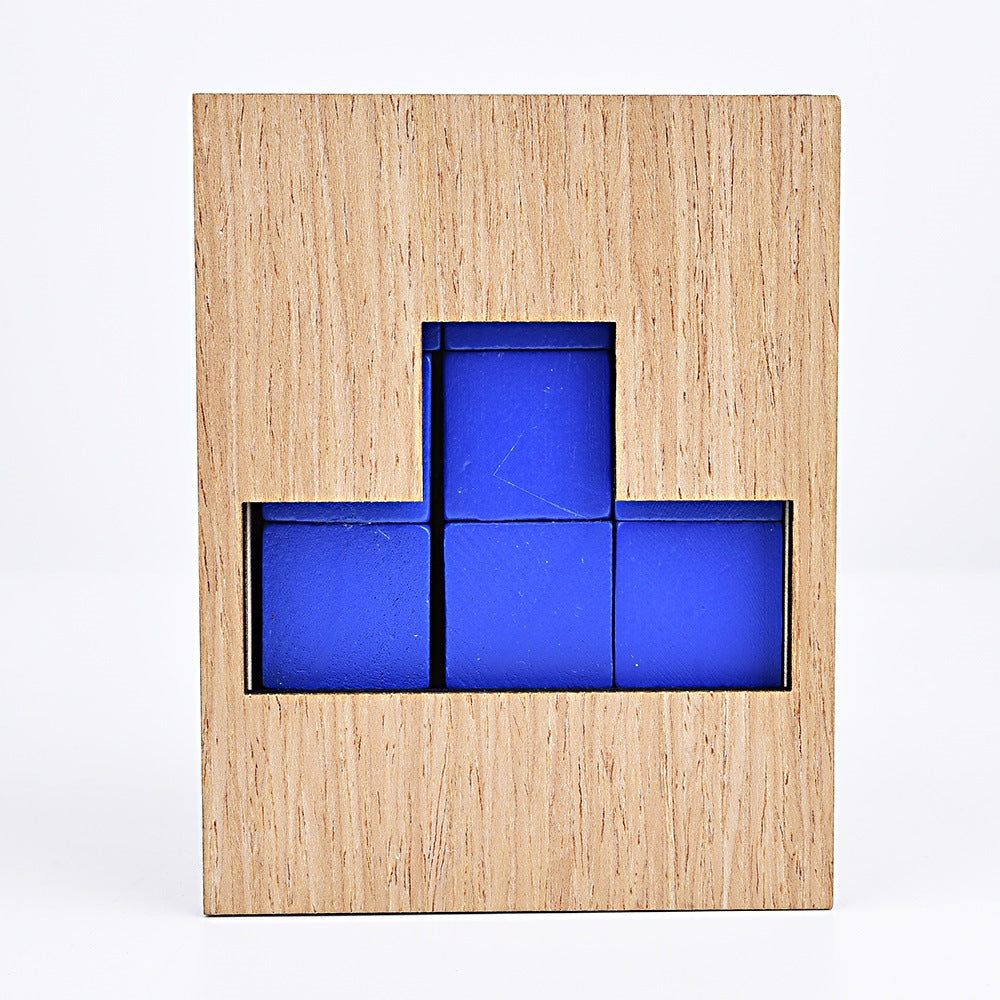 Super Difficult 4l Puzzle 3d Three-dimensional Adult Puzzle Irregular Puzzle