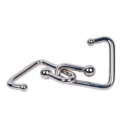 Super Large Steel Ball Puzzle Children's Buckle Toy