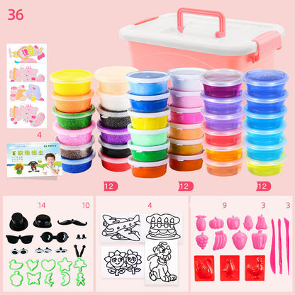 Super light clay 36 color set clay diy toy plasticine