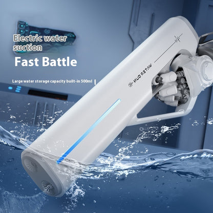 Pulse Electric Continuous Hair Water Gun Children's Toy Automatic Water Absorption Large Capacity - LJ Enterprise