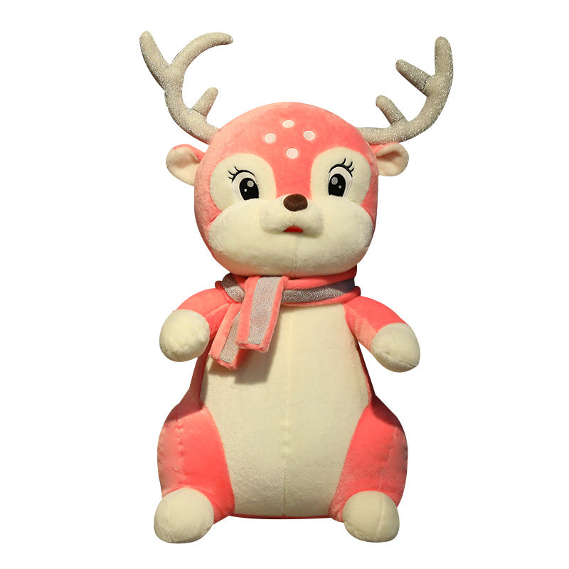 Cute Sika Deer Doll Plush Sika Deer Doll