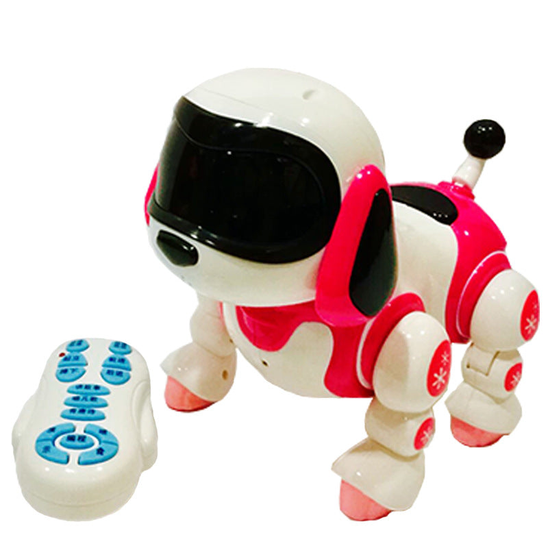 Telecontrol charging intelligent machine dog voice touch induction pet electronic dog pet toy - LJ Enterprise