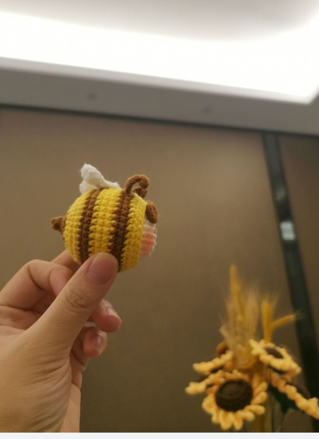 Handmade Crocheted Bee Colonies For Woolen Dolls
