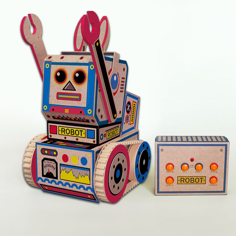 DIY Assembled Toy Remote Control Robot