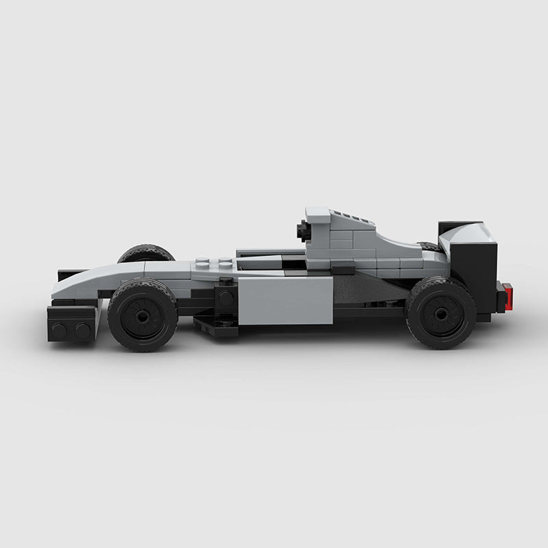 F1 Formula Super Sports Car Racing Model MOC Building Blocks