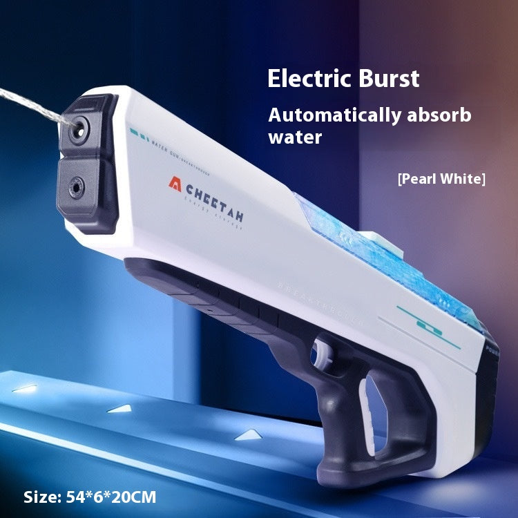 Electric Continuous Hair Gun Water Spray High Pressure Strong Water Pistol Large Capacity Automatic Water Feeding Internet Celebrity - LJ Enterprise
