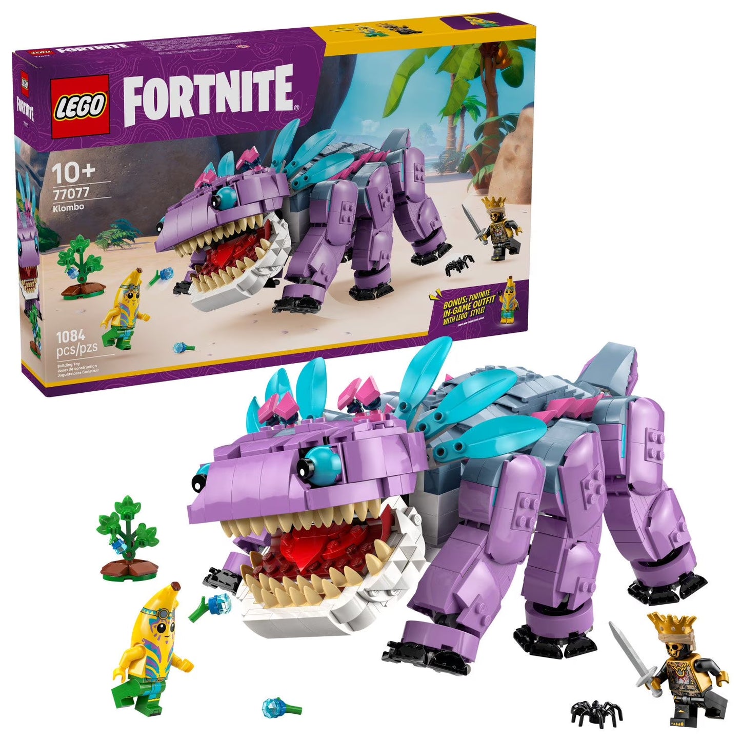 Fortnite Klombo Kids Toy & Building Set, 1084 Pc.