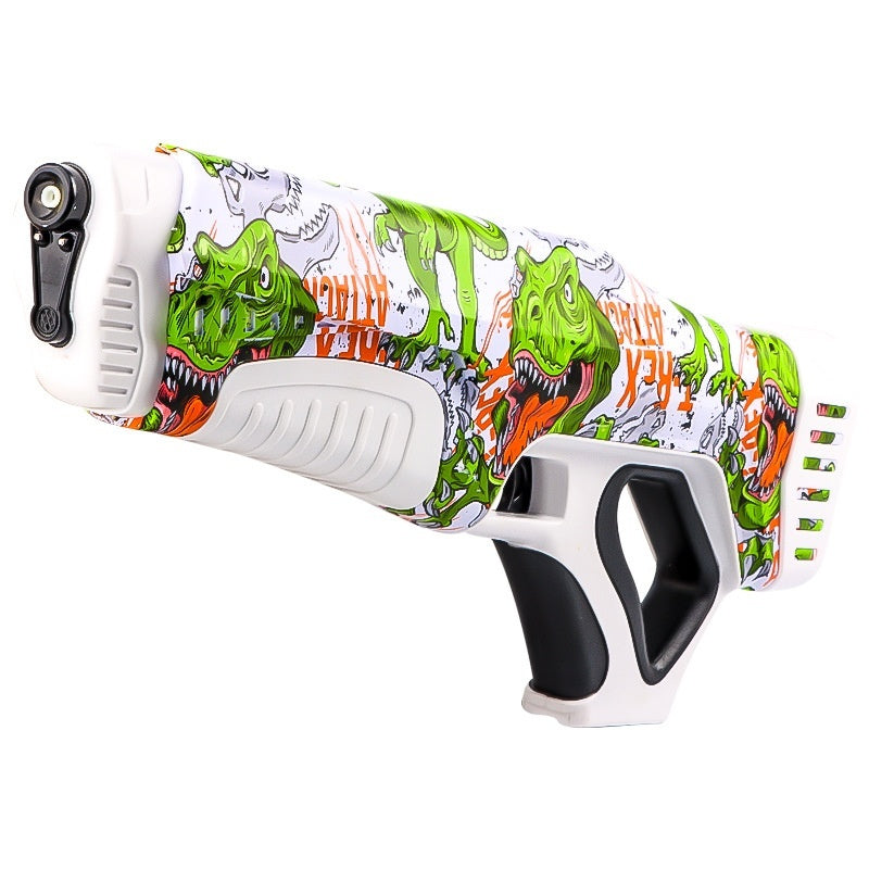 Dinosaur Electric Water Gun Waterproof Automatic Water-absorbing Water-playing Toy - LJ Enterprise