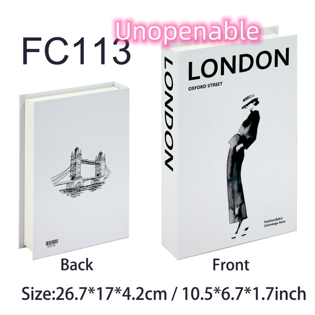 Fake Books For Decoration Openable Simulation Book