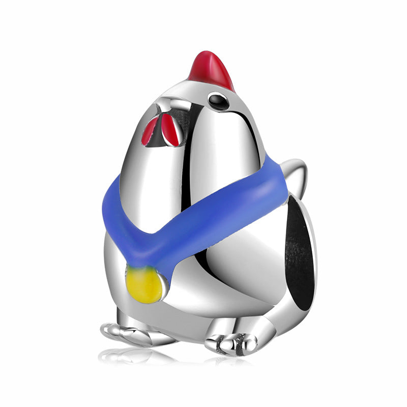 Cartoon Series Beads Pendant CharmS925 Silver Diy Bracelet Accessories Loose Beads - LJ Enterprise