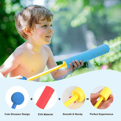 Summer EVA Pull-out Round Head Water Gun - LJ Enterprise