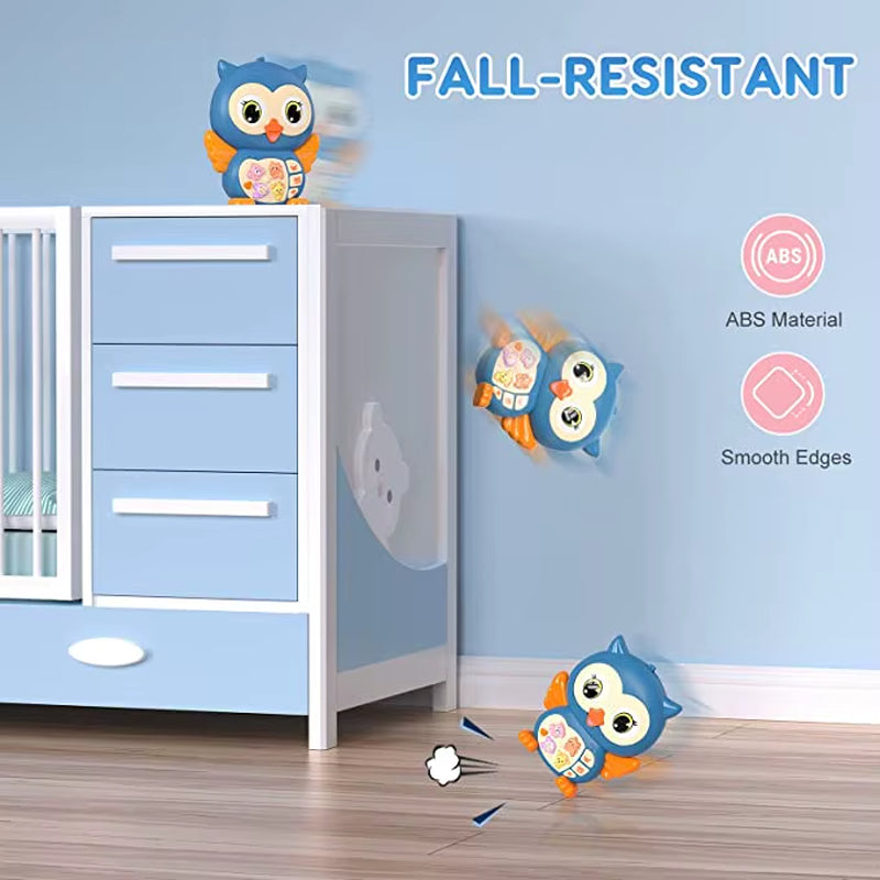High Quality Owl Musical Instrument Musical Toys with Sounds and Light for Children'S Develop Intelligent Kids Educational Toy
