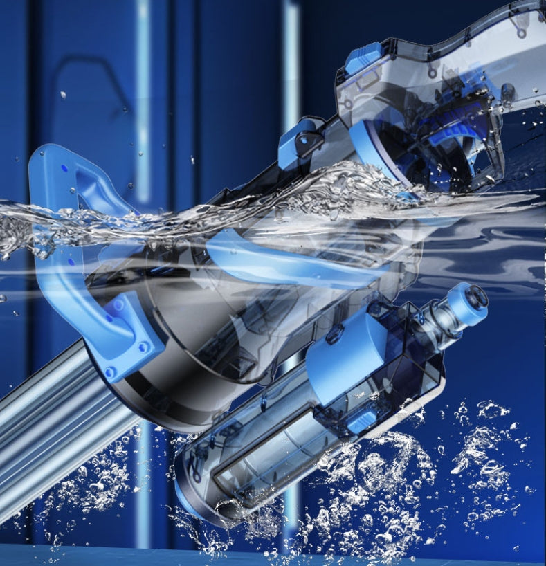 Ice Explosion Gatling Water Gun Electric Continuous Firing - LJ Enterprise