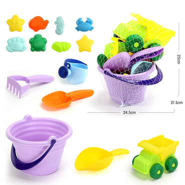 New Beach Suit Big Funnel Baby Sand Shovel Beach Toy Suit