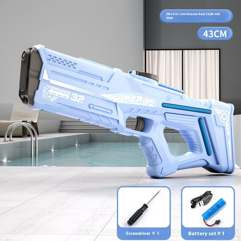 Electric Water Gun Toy Full-automatic Large Capacity Beach Water Playing Toy - LJ Enterprise