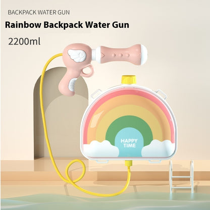 Children's Cartoon Backpack Water Gun Water Beach Toys - LJ Enterprise