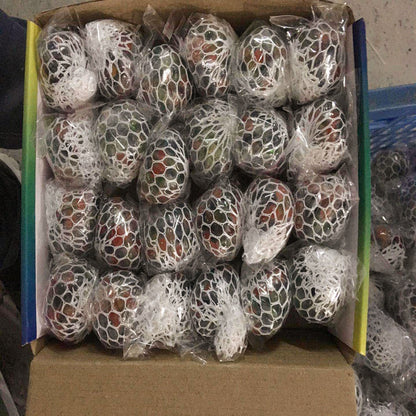 Vent Decompression Colorful Beads Grape Ball Hand Pinch Vent Ball