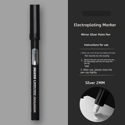 Mirror Marker Pen Is Waterproof And Does Not Fade