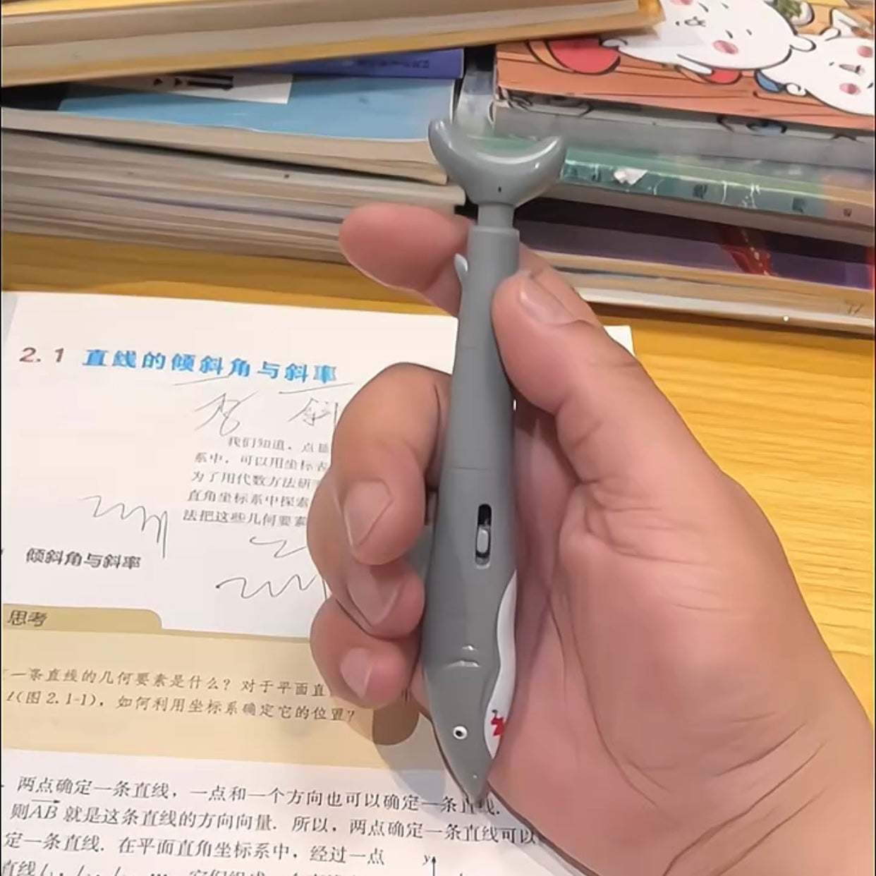 Shark Water Gun Pen Press Water Spray Ballpoint Pen - LJ Enterprise
