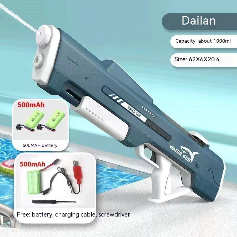 Full-automatic Water Gun Toy High-pressure Strong Electric Water Absorption AMT - LJ Enterprise