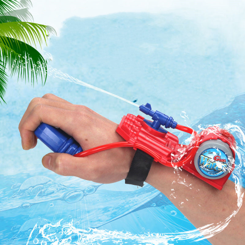 Creative Wrist-style Water Toys Summer Children's Play Water Toys Beach Parent-child Interaction Mini Hand-held Water Gun - LJ Enterprise