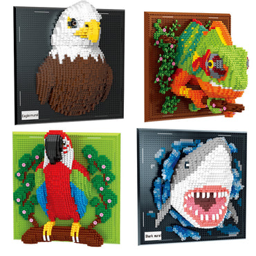 3D Puzzle Creative Building Block Art