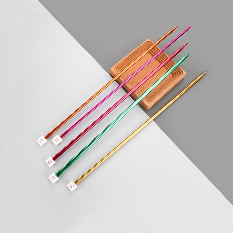 Knitting Tool Lengthened Crochet Hook Set Crochet With Cap - LJ Enterprise