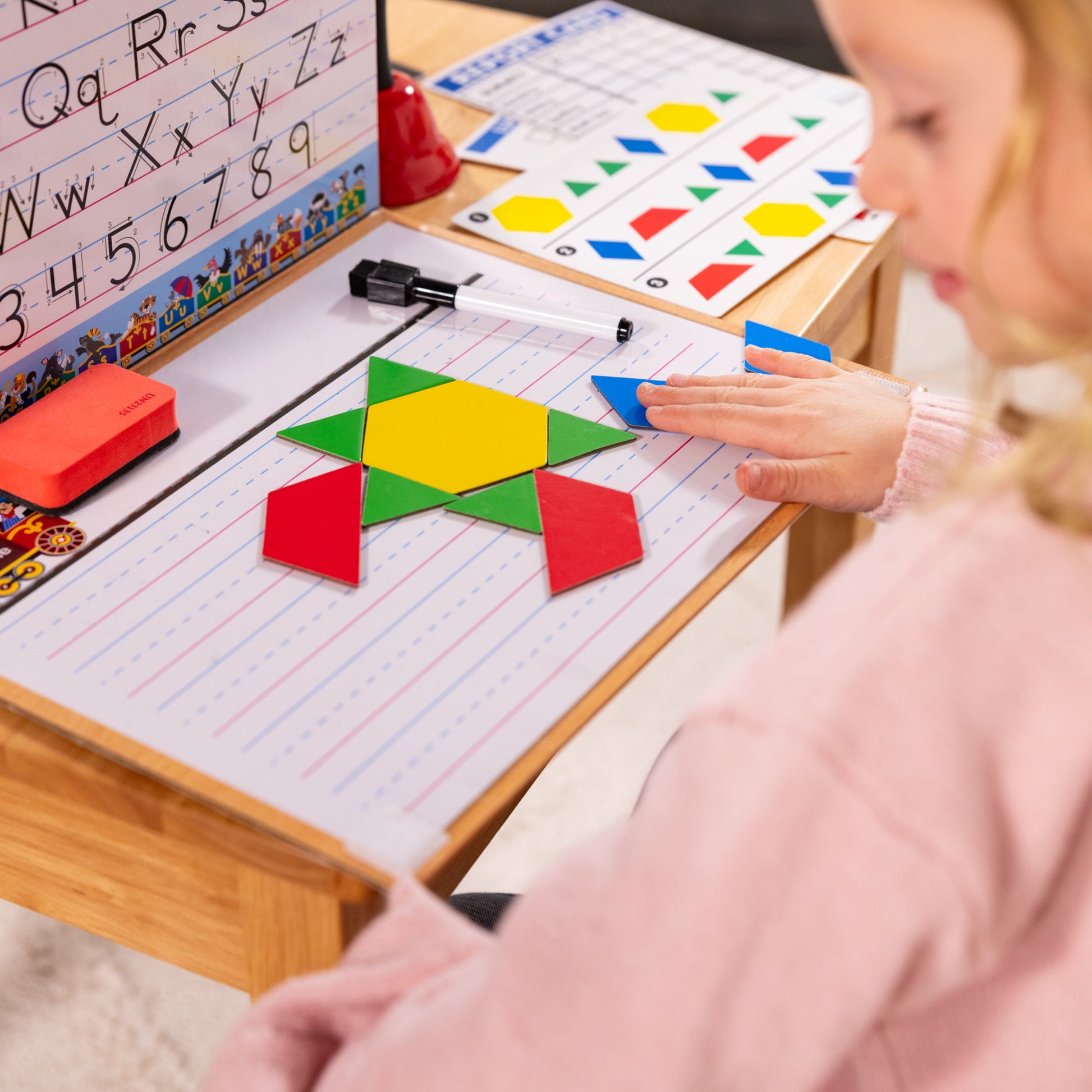 School Time! Classroom Play Set Game - Be Teacher or Student - FSC Certified