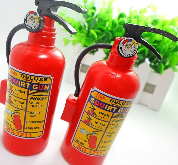 Fire Extinguisher Water Gun Funny Toy - LJ Enterprise