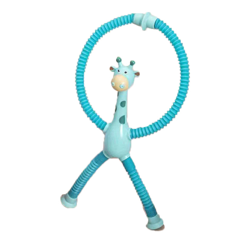 Giraffe Tubes Sensory Toys Novelty Spring Fidget Toy Stretch Tube Stress Relief Toy