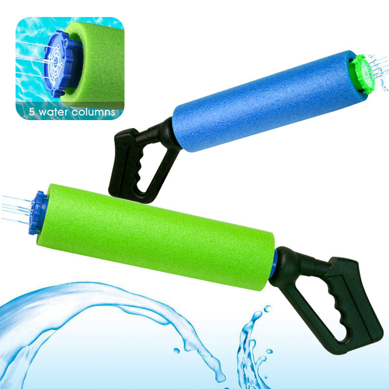 5-hole sponge pumping children's water gun - LJ Enterprise