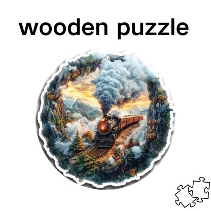 Wooden Shaped Puzzle Wooden Toy