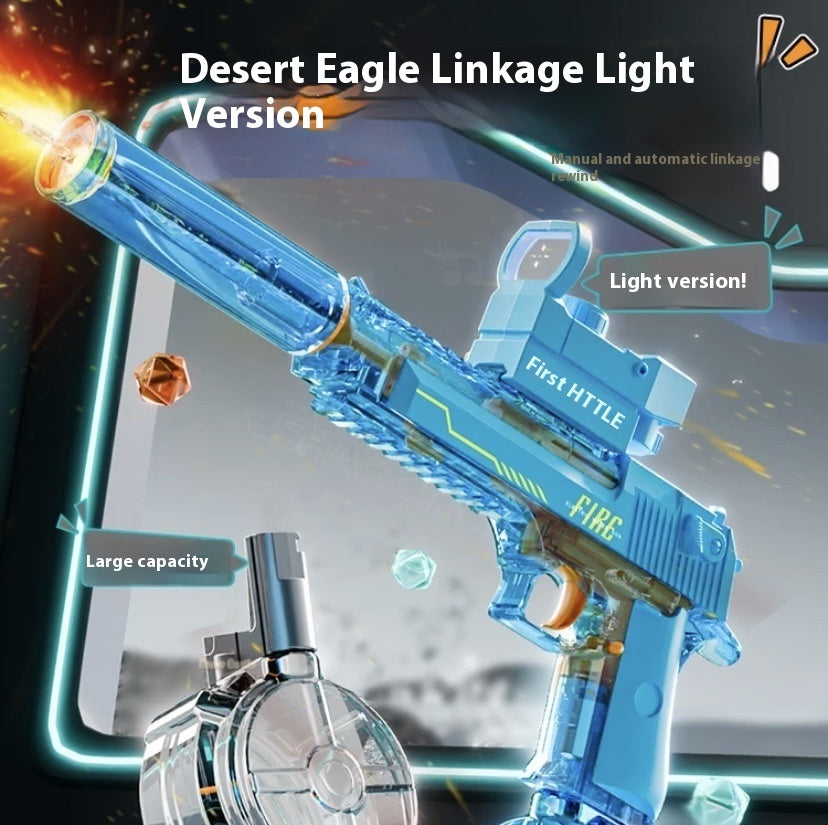 New Fire Light Effect Electric Water Gun - LJ Enterprise