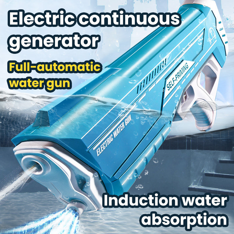 Electric Water Gun Automatic Spraying Toy High-pressure And Ultra Far - LJ Enterprise