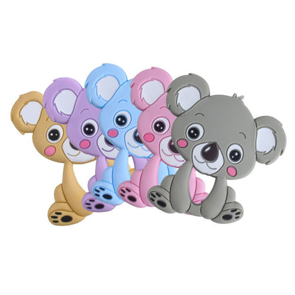 Creative DIY Baby Products Koala Panda Rabbit Silicone Toy Teether