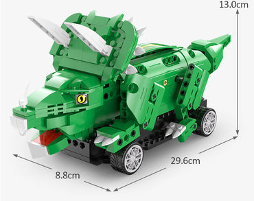 Assembled Building Blocks Programmable Remote Control Toy