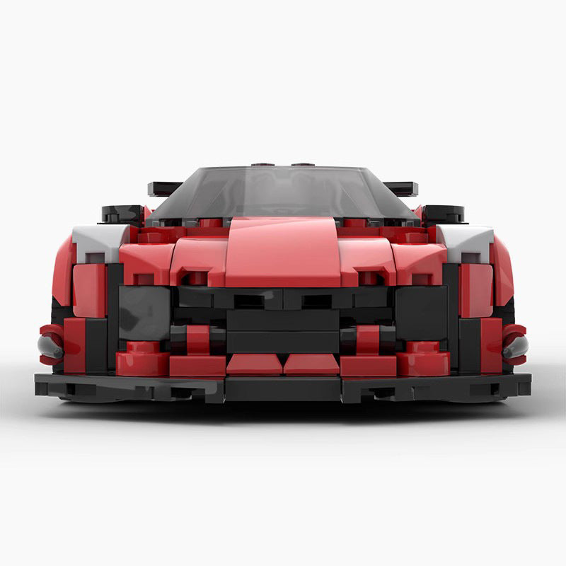Building Block Set Assembled Z06 Classic Speed Series Toys